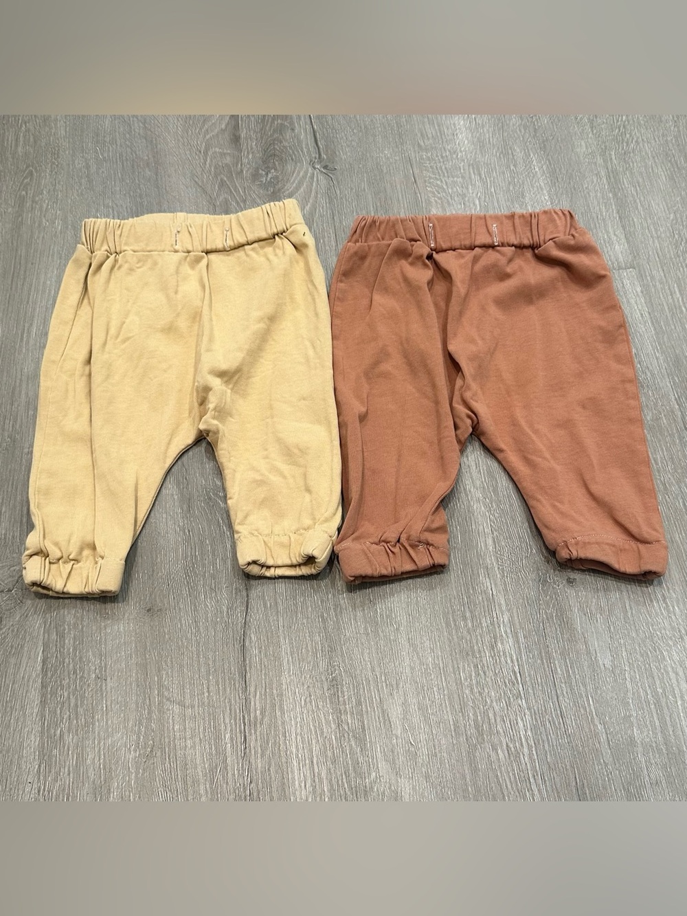 Roux 3m Cotton Jogger Pants - Yellow and Orange Unisex Baby Boy Girl